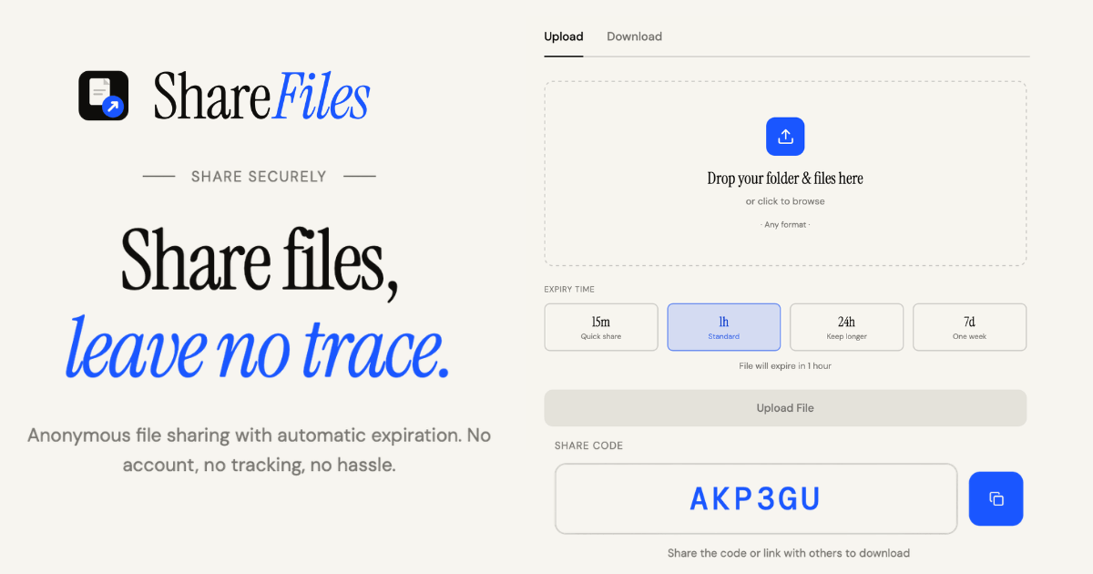 ShareFiles Open Graph preview